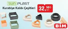 SUNPLAST KURABİYE KALIBI ÇEŞİTLERİ